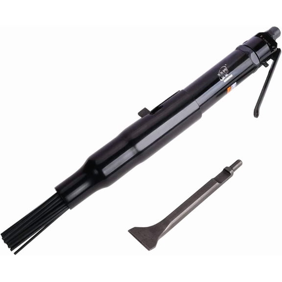 Needle Scaler,WORKPAD 19 Needles, Standard Duty Needle Scaler with 1-Piece Wide Angle Chisel Set, Pneumatic Tools