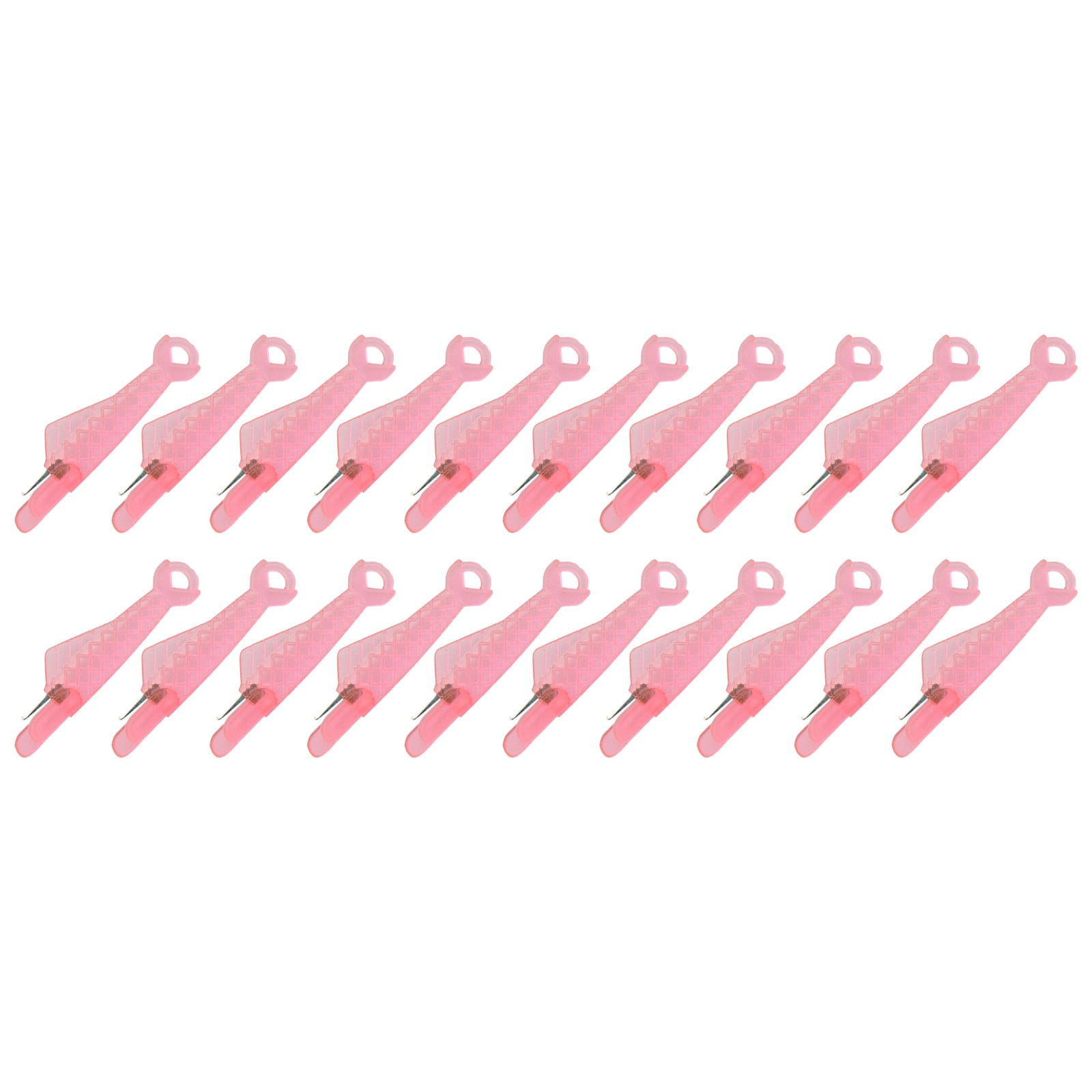 Needle and Thread Kit Fish Mouth Sewing Machine Needle Threader 2024