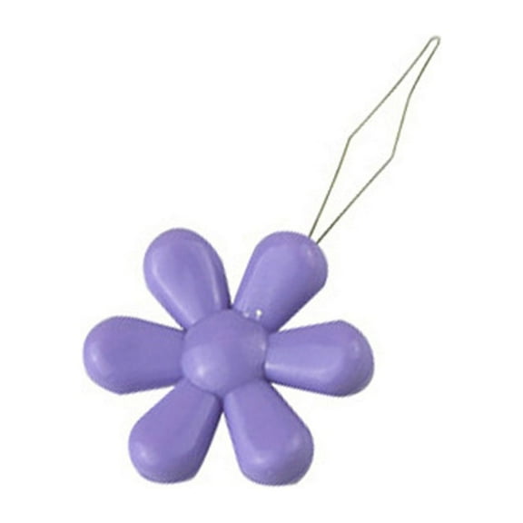 Needle Threaders Kit, Plastic Flower Head Embroidery Needle Threader for Hand Sewing Cross Stitch Craft Knitting Quilting, Sewing Machine Needle Threader Tool, 1.8 inch