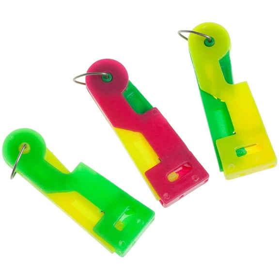 Needle Threading Aid (Sewing Machine and Hand): 3 x Plastic Automatic Needle Threader