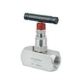 thumbnail image 1 of Needle Valve 1/8"1/4"3/8"1/2"3/4" Female Thread Stainless Steel 304/316 High Pressure Flow Control Shut Off Needle Valve NPT ,Safe to Use, 1 of 2