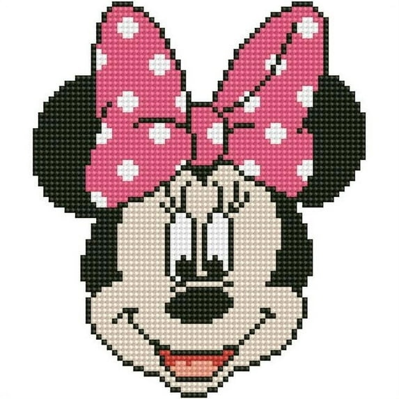Needleart World DD5046 Diamond Dotz - Minnie Head Diamond Dotz Diamond Embroidery Facet Art Kit