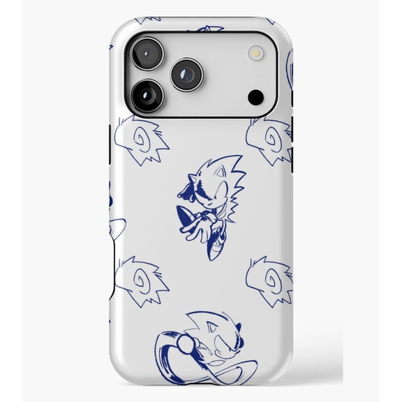 Needlemouse Pattern M1457, Protective Case for iPhone 17 16 15 14 13 12 11 Pro Max – Modern Unisex Style