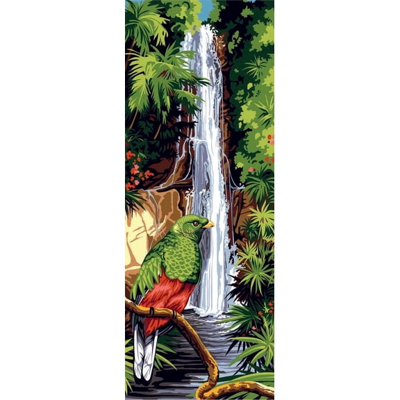 Wizardi Needlepoint Canvas for halfstitch Without Yarn Quetzal SE950.139 Seg De Paris