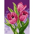 thumbnail image 1 of Needlepoint canvas for halfstitch without yarn Tulip 2596F - Printed Tapestry Canvas, 1 of 3