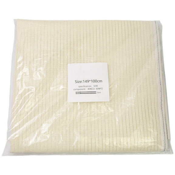 Needlework Linen Fabric Craft Cloth Stitching Cloth for Embroidery Stitching Needlework Project Clothing Making