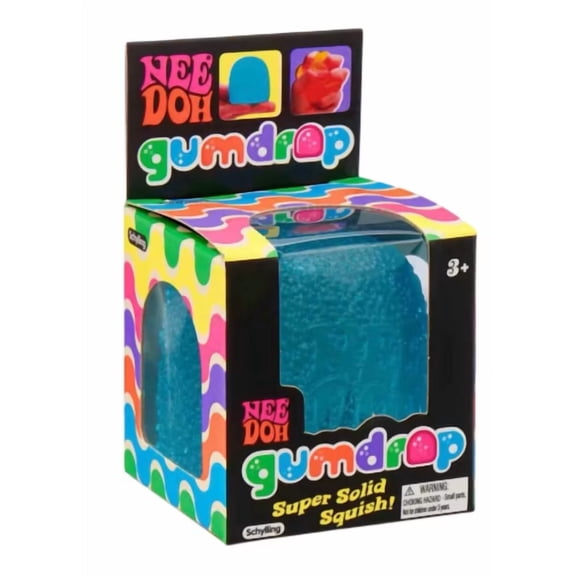 Needoh gumdrop blue,1pc