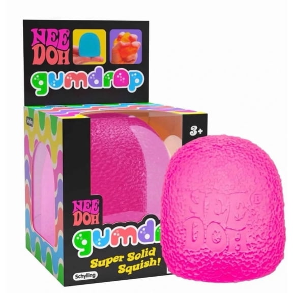 Needoh gumdrop pink,1 pc