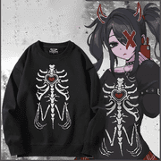 Needy Streamer Overload Top Unisex Anime Cosplay Graphic Crewneck Sweatshirt