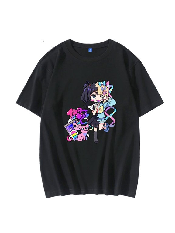 Needy Streamer Overload Unisex Cotton Japanese Anime T-Shirt Short Sleeve