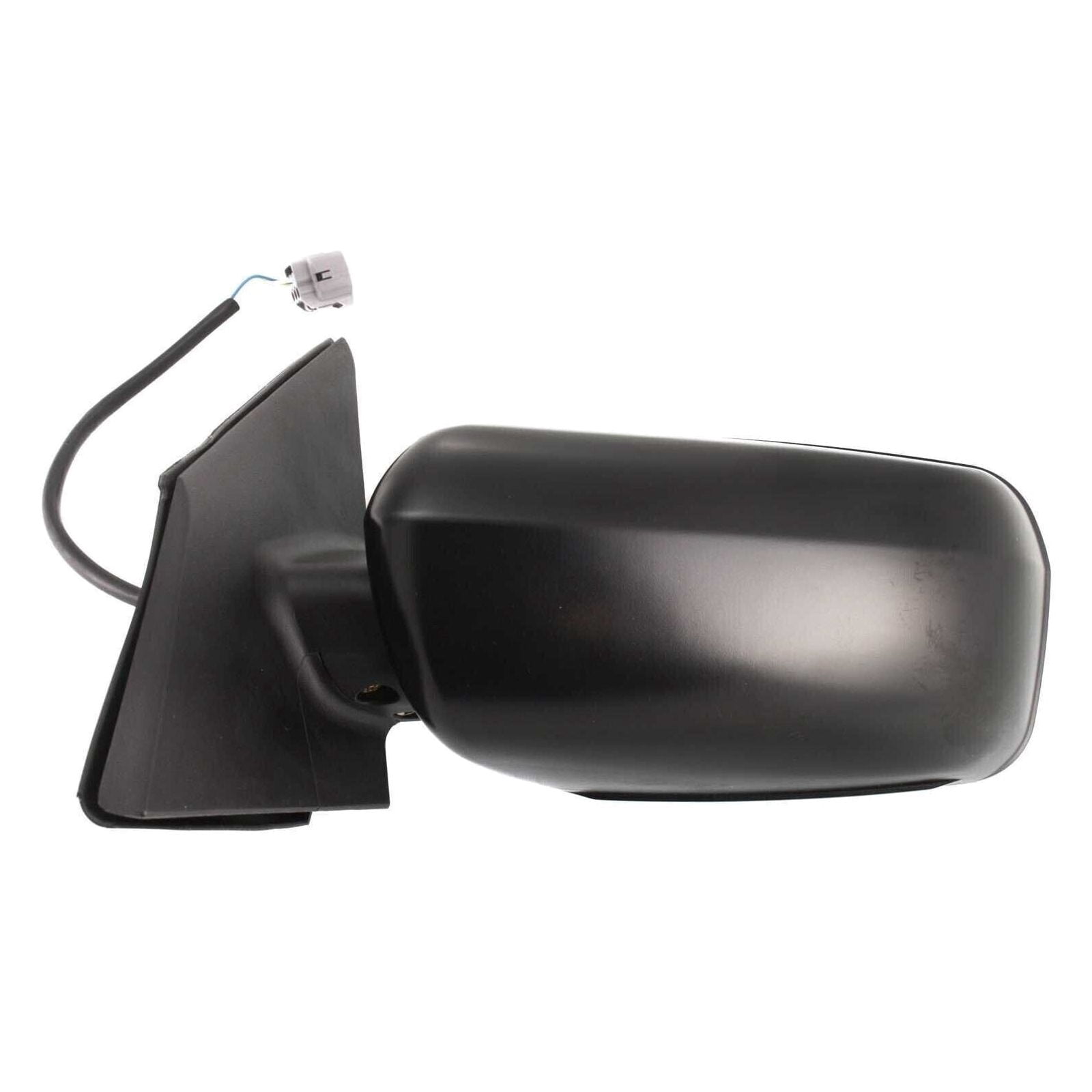 Neehaoww Power Mirror Textured Black Driver Side Without Puddle Light Sold Individually Manual Folding Non-Heated MT25EL