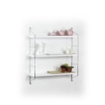 thumbnail image 1 of Neelix Triple Shelf, White & Chrome, 1 of 1