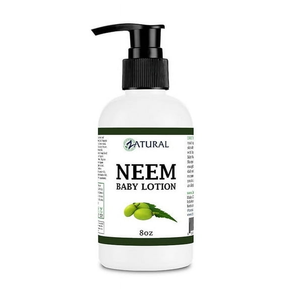 Neem Baby Shampoo and Body Wash - Organic, Gentle, and Soothing, 8 oz