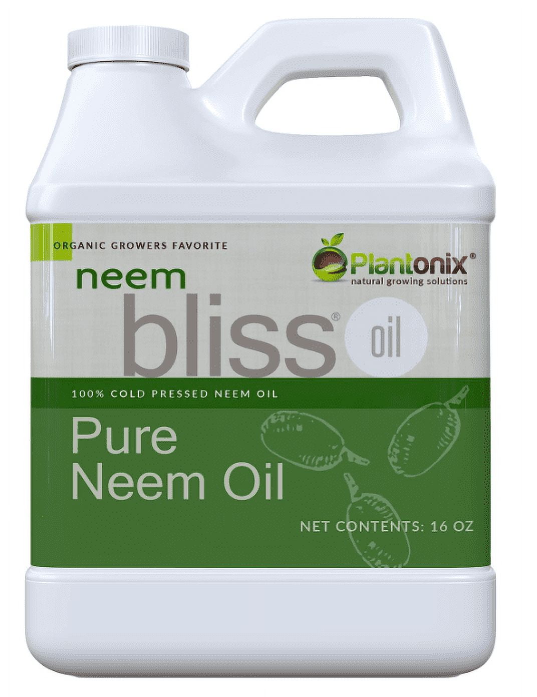 Neem Bliss Pure Neem Oil for Plants Organic Neem Oil Spray for Plants, 100 Cold Pressed