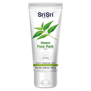 Sri Sri Tattva Neem Face Pack, Herbal Oil Control Acne Mask for All Skin Types, 150g