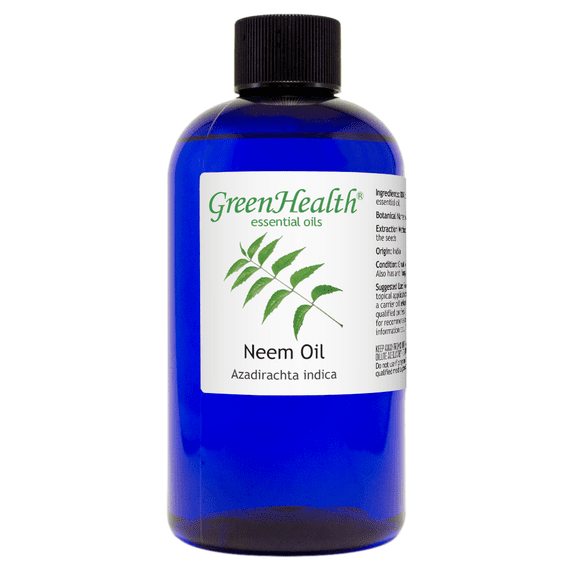 Neem Oil - 8 fl oz - 100% Pure & Natural - GreenHealt