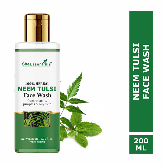 Neem & Tulsi Face Wash For Man & Women