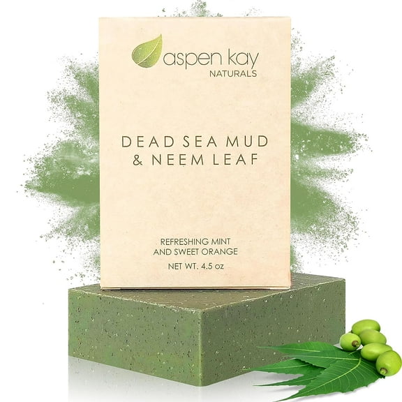 Neem and Dead Sea Mud Soap - Natural and Organic Soap - 4.5 oz