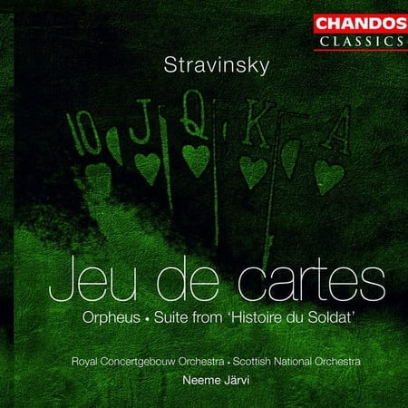 Neeme Järvi - Jue de Cartes / Orpheus Suite / Soldier's Tale - Classical - CD