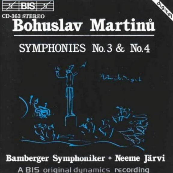 Neeme Jrvi - Symphonies 3 & 4 - Music & Performance - CD