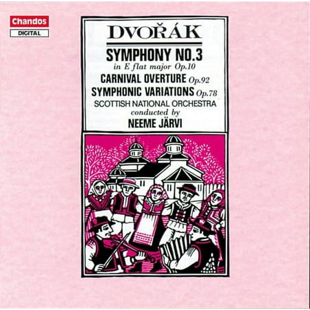 Neeme Järvi - Symphony 3 / Carnival Overture - Music & Performance - CD