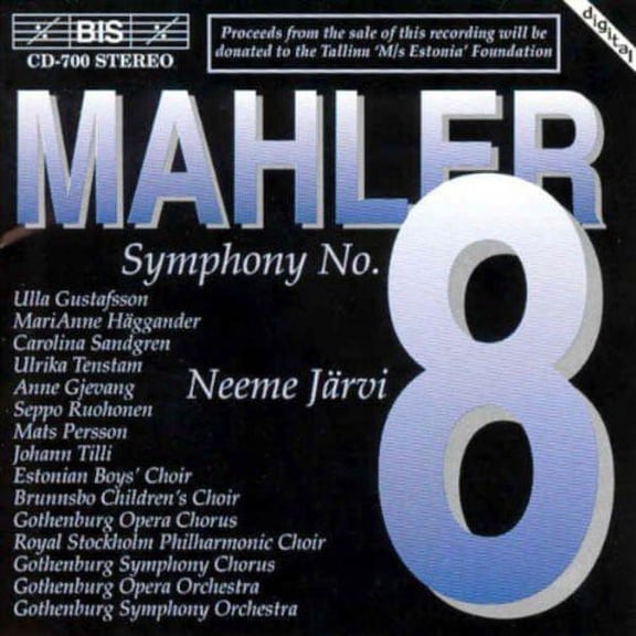 Neeme Jrvi - Symphony 8 - Music & Performance - CD