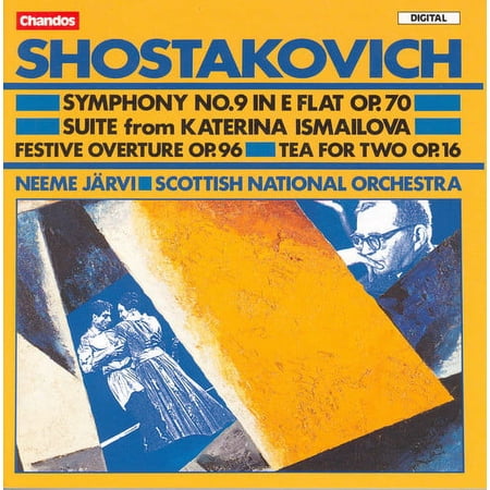 Neeme Järvi - Symphony 9 / Festive Overture - Music & Performance - CD