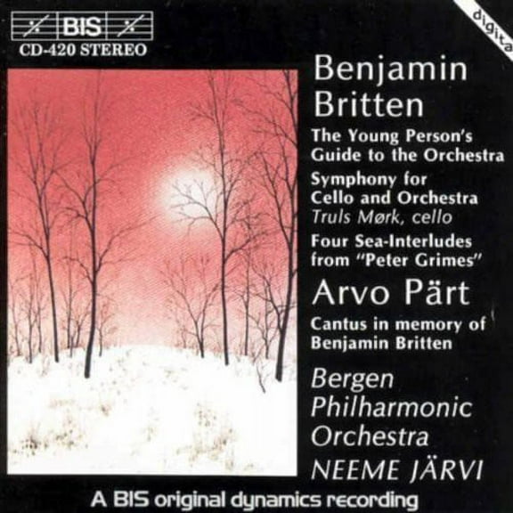 Neeme Jrvi - Symphony for Cello & Orchestra - Music & Performance - CD