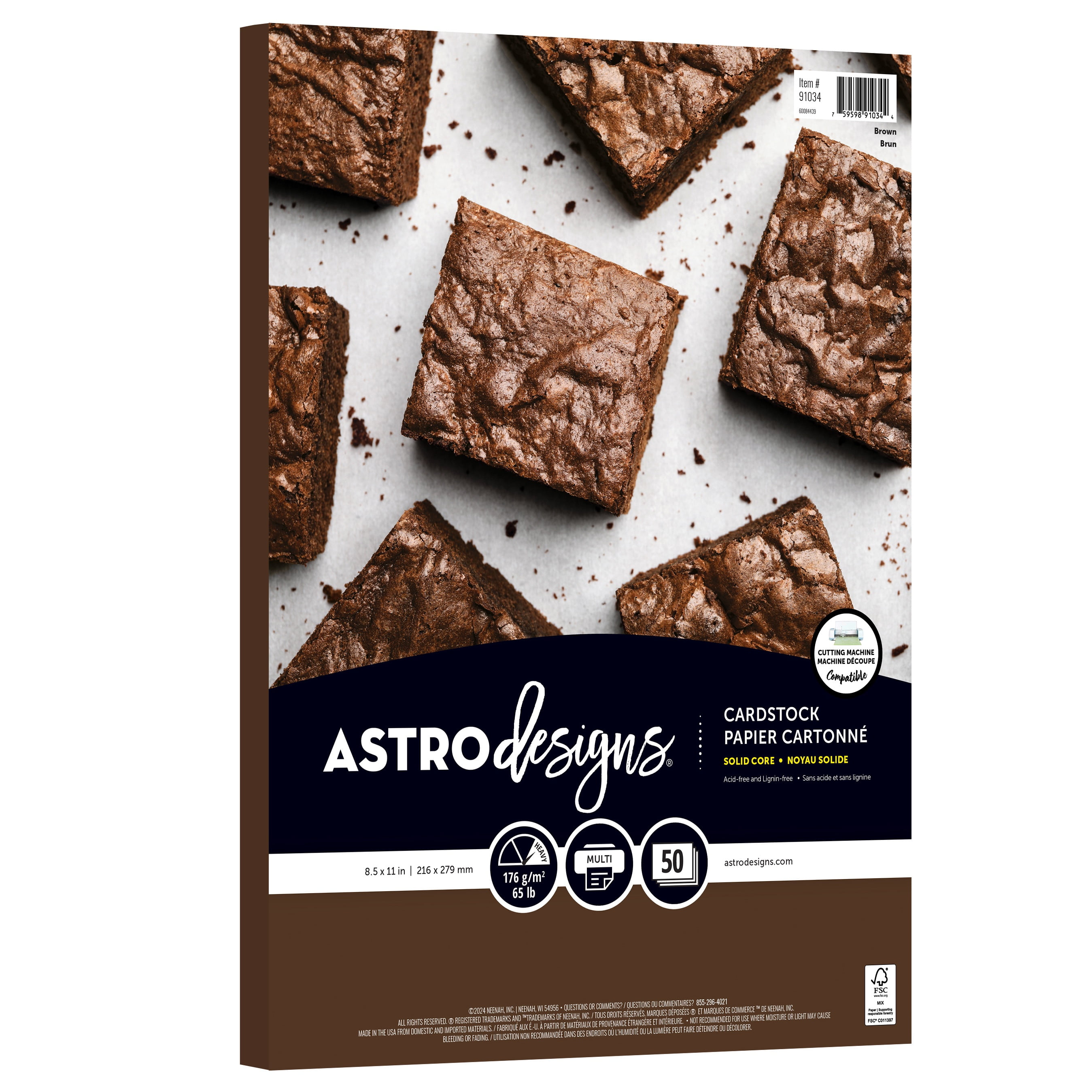 Neenah Astrodesigns 65lb Cardstock Pack 8.5