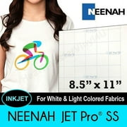Neenah JET-PRO Soft Stretch Digital Transfer Paper 8.5"x11"