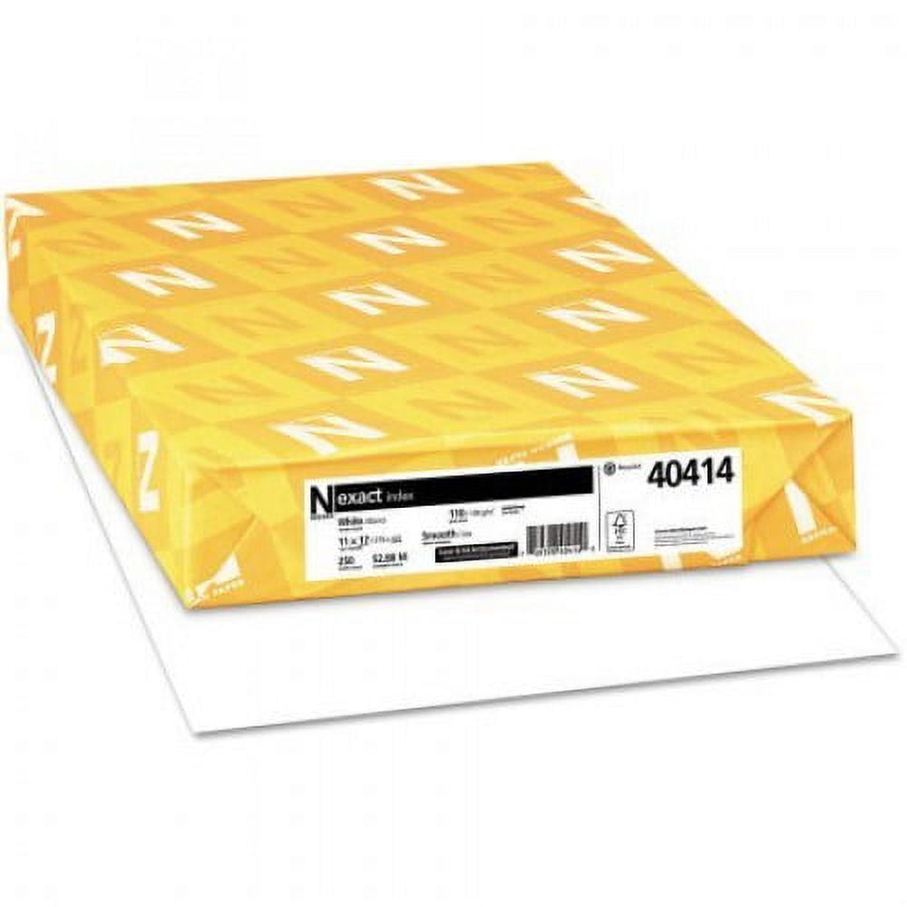Neenah Classic Crest Coverstock, 8.5 x 11, 80 lb, Smooth Finish, Solar  White, 250 Sheets (04701) : : Office Products