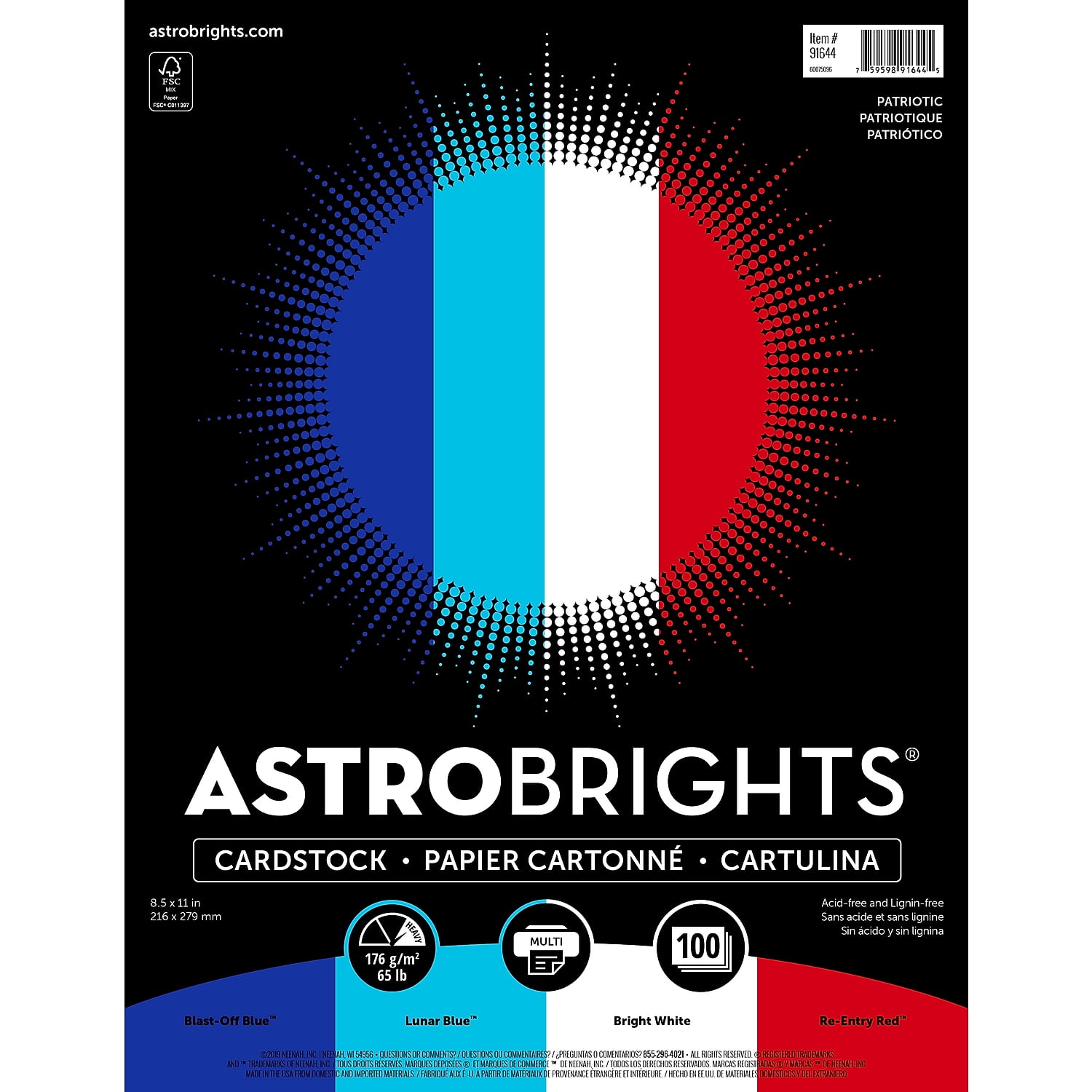 Color Paper by Astrobrights® WAU22531