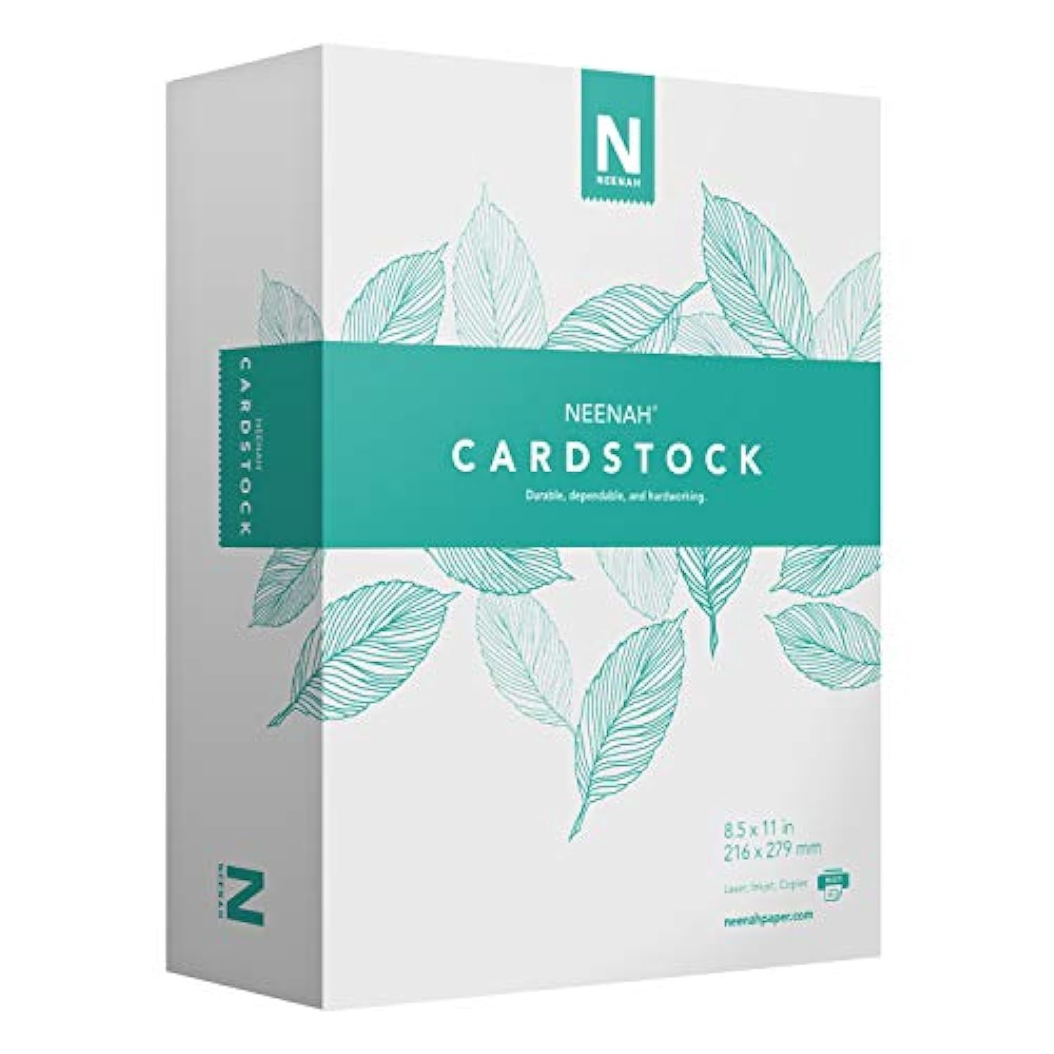 Neenah Cardstock - Heavyweight, 110 lb/199 gsm Index, 94 Brightness, 8.5" x 11", 300 Sheets - MORE SHEETS! (91635)