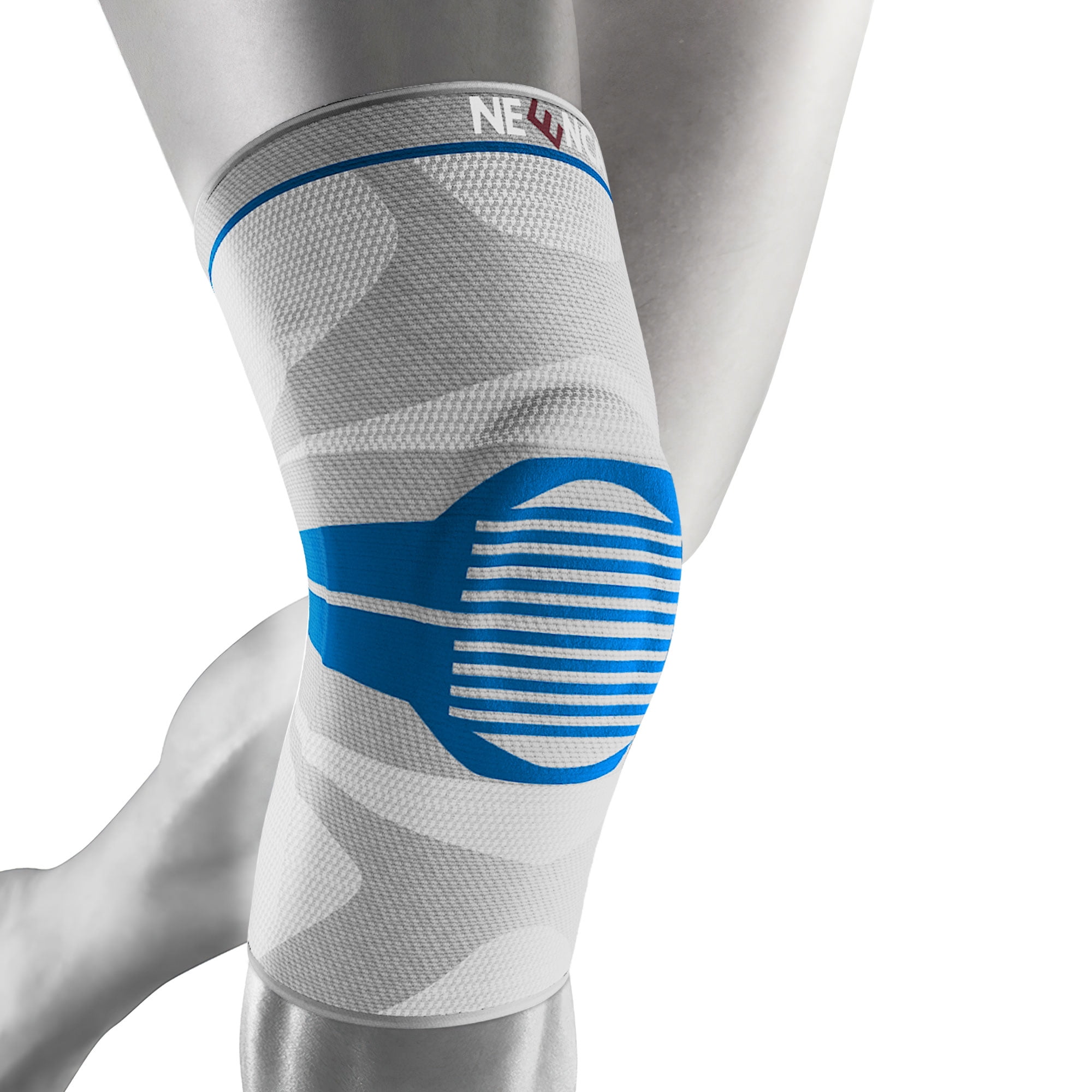 Neenca 2 Pcs Knee Brace for Men Women, Compression Knee Sleeve with Patella Gel Pad & Side Stabilizers, Knee Support Bandage for Pain Relief