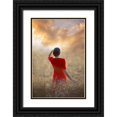 thumbnail image 1 of Neer, Ildiko 11x14 Black Ornate Wood Framed with Double Matting Museum Art Print Titled - Another Day Coming, 1 of 4