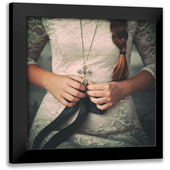 Neer, Ildiko 20x20 Black Modern Framed Museum Art Print Titled - Jewellery