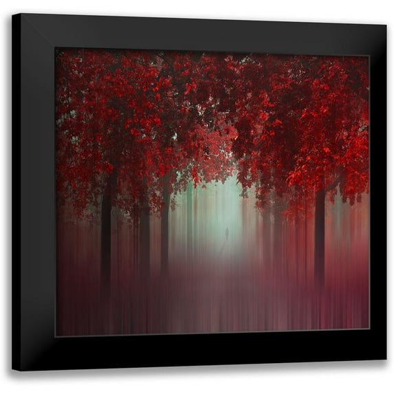 Neer, Ildiko 22x20 Black Modern Framed Museum Art Print Titled - Out Of Love