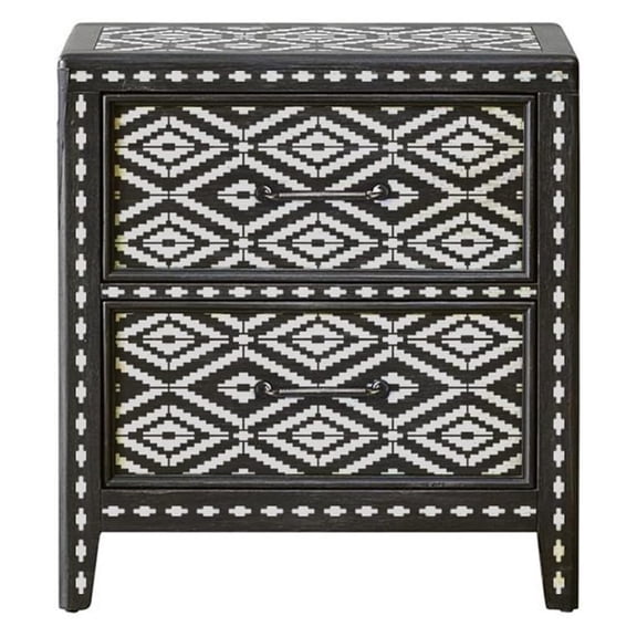 Neera Bone Inlay Stencil - DIY Bone Inlay Designs for Furniture Makeover