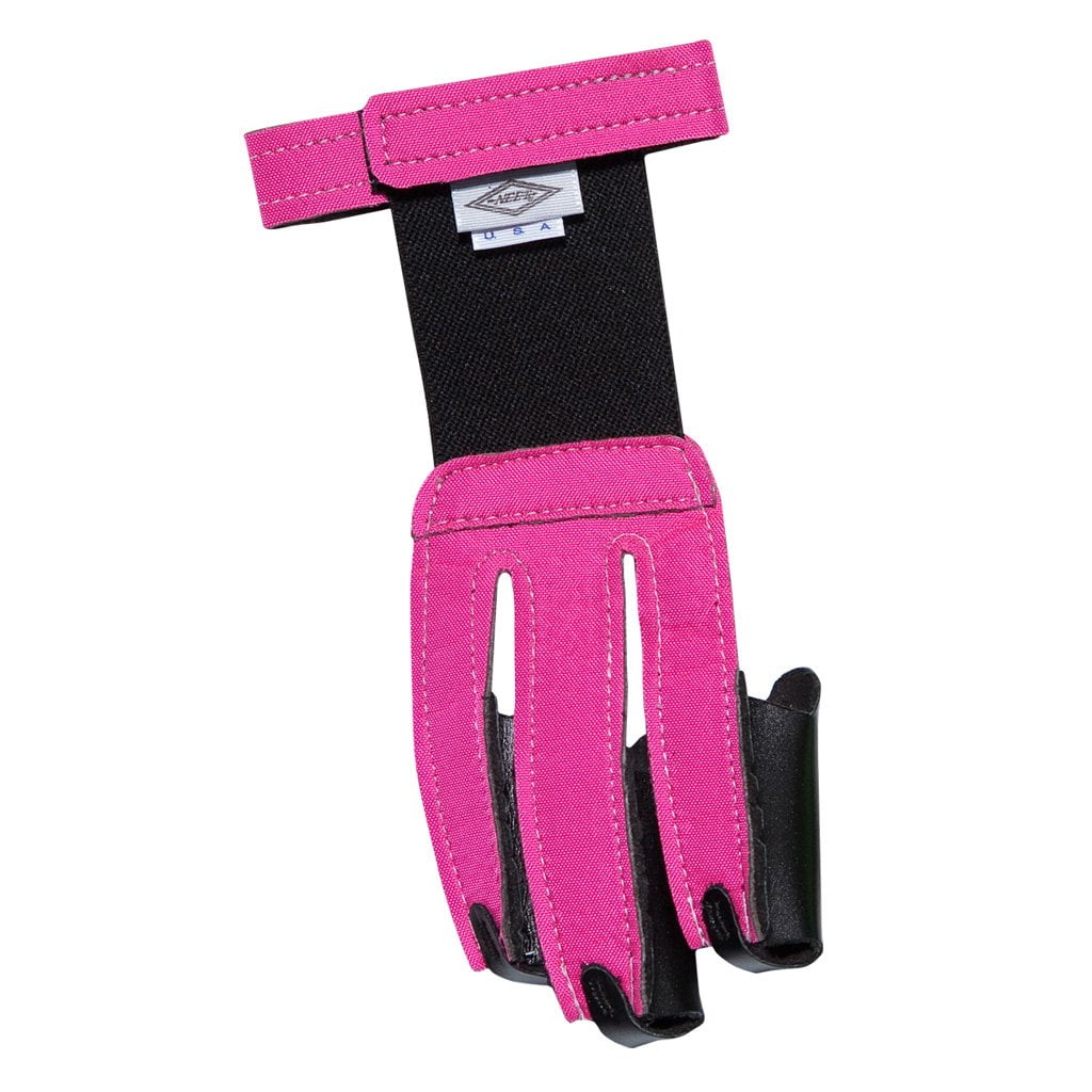 Neet Leather Nylon Womens Shooting Glove Neon Pink X Small 60060