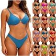 thumbnail image 1 of Neewe 2 Piece Bikini Set Popular Swimsuit High Waisted 2026 Summer Beach Swim Bathing Suits, 1 of 4