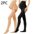 thumbnail image 1 of Neewe 2PCS Winter Women's Maternity Leggings Over The Belly Soft Warm Workout Pregnancy Yoga Pants, 1 of 3