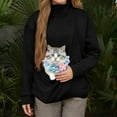 thumbnail image 1 of Neewe Cat Dog Carrier Sweatershirt Big Pet Pouch Sweatshirt Puppy Kitten Holder Carrier Pullover Top Kangaroo Unisex Top, 1 of 6