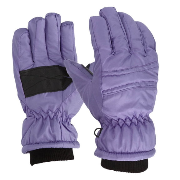 Neewe Children's Winter Snow Windproof Mittens Outdoor Sports Ski Gloves (Age 7-12)