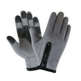 thumbnail image 1 of Neewe Fleece Lined Windproof Ski Gloves Outdoor Sports Anti Skid Zipper Thermal Gloves, 1 of 2