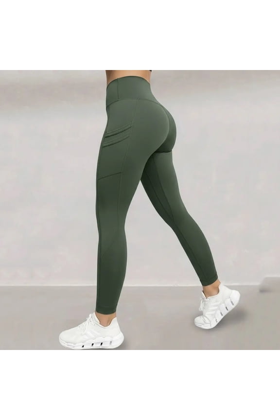High Waist Yoga Pants with Pockets, Leggings for Women Tummy Control, Workout Leggings for Women 4 Way Stretch