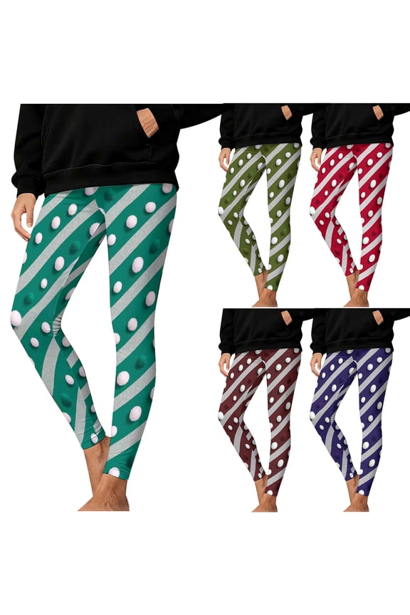 High Waisted Leggings for Women - No See Through Tummy Control Cycling Workout Yoga Pants