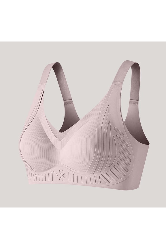 Lifting Push Up Bra for Women Hide Back Fat Smoothing Bra Seamless Underwire T-Shirt Bra