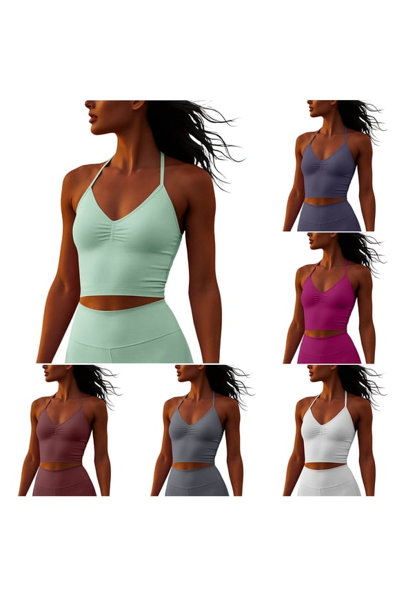 Lightweight Workout Tank Tops for Women - Athletic Running Sleeveless Shirts Racerback High Neck T-Shirt