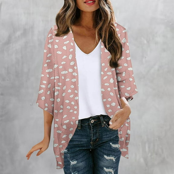 Neewe Long Sleeve Lightweight Thin 2025 Summer Cardigan for Women Casual Loose Fit Kimono Cover Up