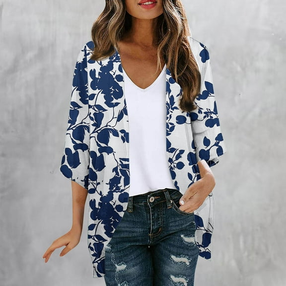 Neewe Long Sleeve Lightweight Thin 2025 Summer Cardigan for Women Casual Loose Fit Kimono Cover Up